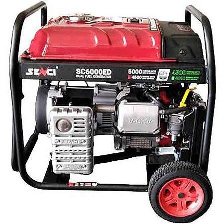 Бензиновий генератор Senci SC6000ED - фото 7