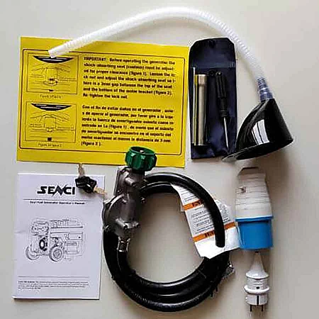 Бензиновий генератор Senci SC6000ED - фото 10