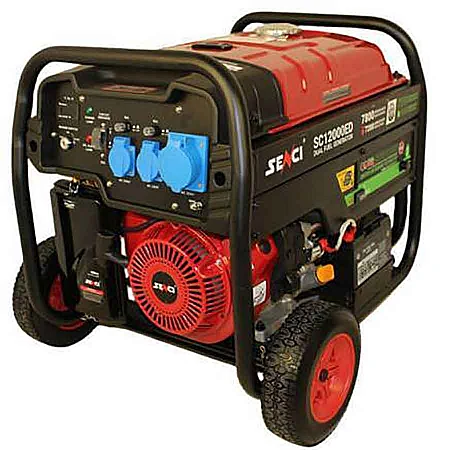 Бензиновий генератор Senci SC12000ED - фото 5