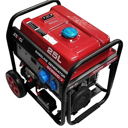 Бензиновий генератор Senci SC6000-V - фото 2