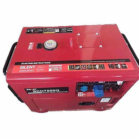 Дизельний генератор Senci SCD 7500Q - фото 3