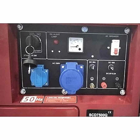 Дизельний генератор Senci SCD 7500Q - фото 7