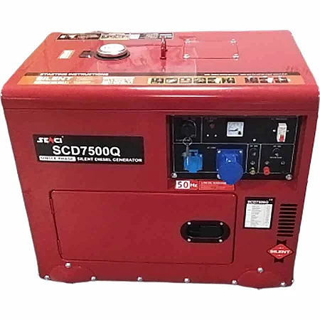 Дизельний генератор Senci SCD 7500Q