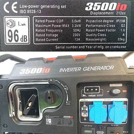 Інверторний генератор Loncin LC3500iO - фото 6