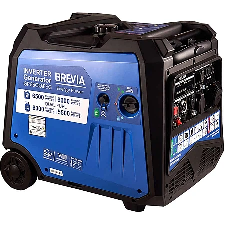 Инверторный генератор BREVIA GP6500iESG