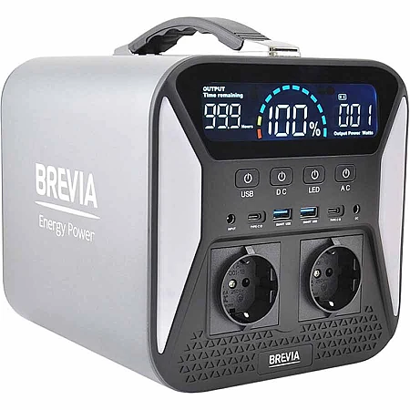 Зарядна станція Brevia 300W NCA (276.4 Вт·год / 300 Вт)