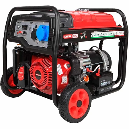 Бензиновий генератор КВІТКА PRO SC7000E - фото 2