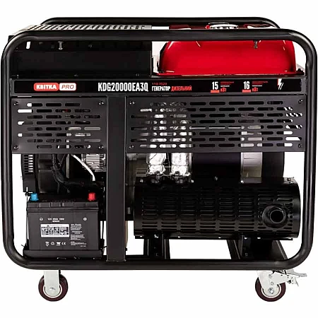 Дизельний генератор КВІТКА PRO KDG20000EA3Q - фото 4