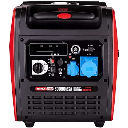 Инверторный генератор КВІТКА PRO SC6000iESA - фото 4