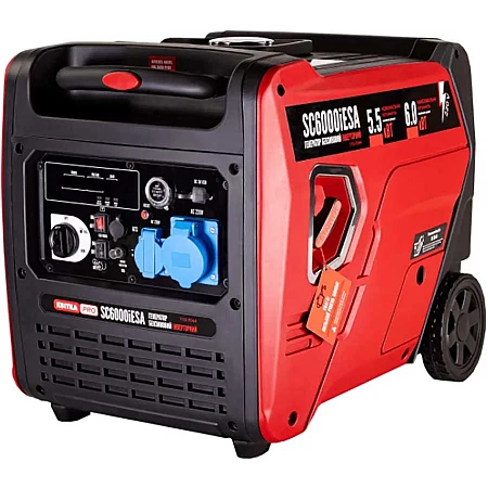 Инверторный генератор КВІТКА PRO SC6000iESA
