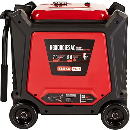Інверторний генератор КВІТКА PRO KG8000iESAC - фото 6