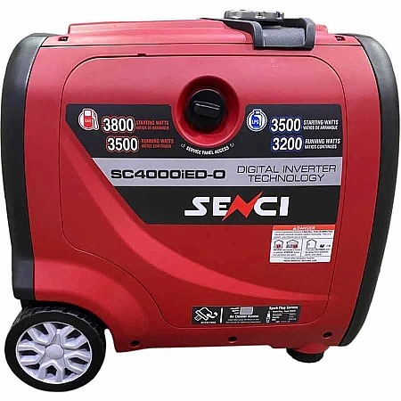 Бензиновий генератор Senci SC4000iED-O - фото 5