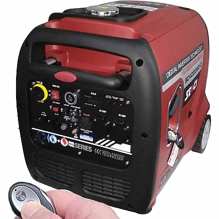 Бензиновий генератор Senci SC4000iED-O