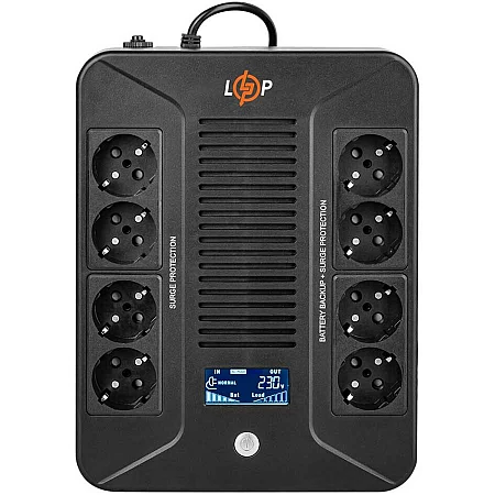 Джерело безперебійного живлення LogicPower LP-600VA-8PS