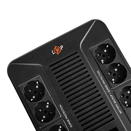 Джерело безперебійного живлення LogicPower LP-1000VA-8PS - фото 2