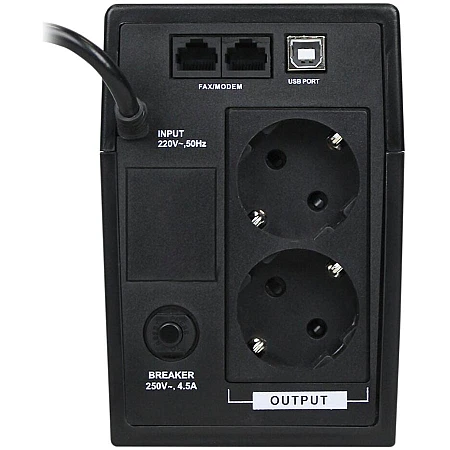 Джерело безперебійного живлення LogicPower LP U650VA-P - фото 4