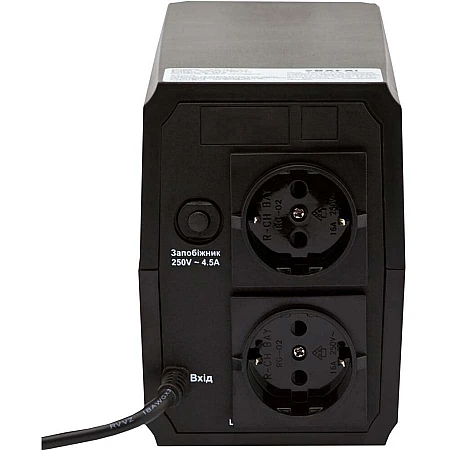 Джерело безперебійного живлення LogicPower LPM-625VA-P - фото 4