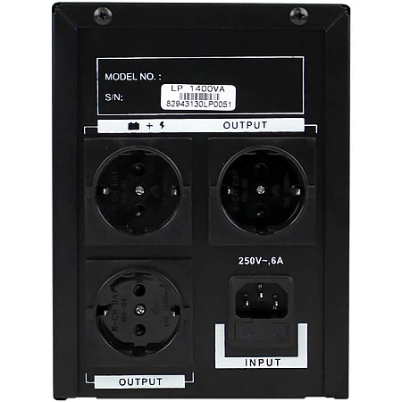 Джерело безперебійного живлення LogicPower LP 1400VA - фото 6