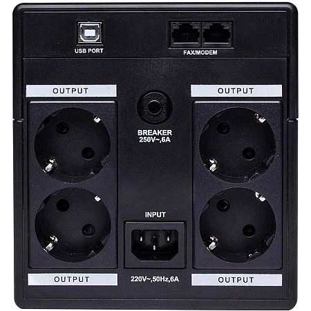 Джерело безперебійного живлення LogicPower LPM-U1100VA-P - фото 3