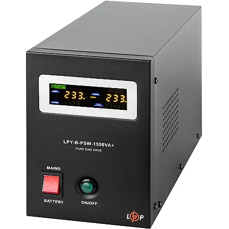 Джерело безперебійного живлення LogicPower LPY-B-PSW-1500VA+ - фото 2