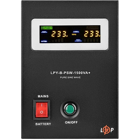 Джерело безперебійного живлення LogicPower LPY-B-PSW-1500VA+ - фото 3