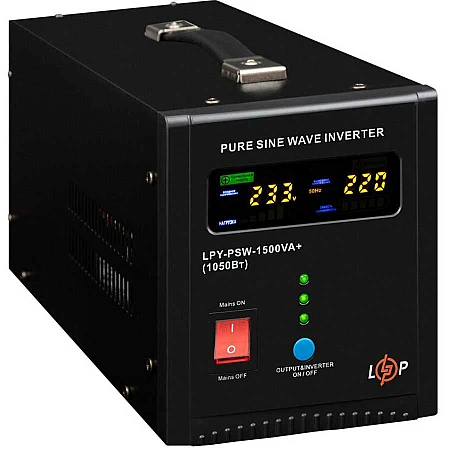 Джерело безперебійного живлення LogicPower LPY-PSW-1500VA+ - фото 2