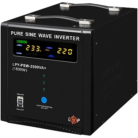 Джерело безперебійного живлення LogicPower LPY-PSW-2500VA+
