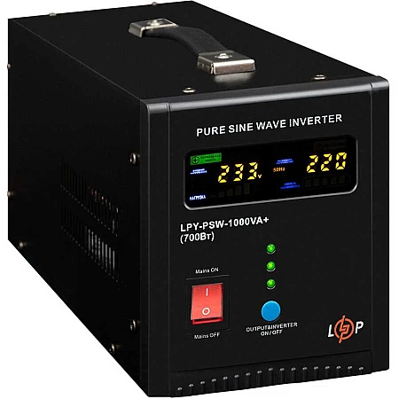 Джерело безперебійного живлення LogicPower LPY-PSW-1000VA+ - фото 2