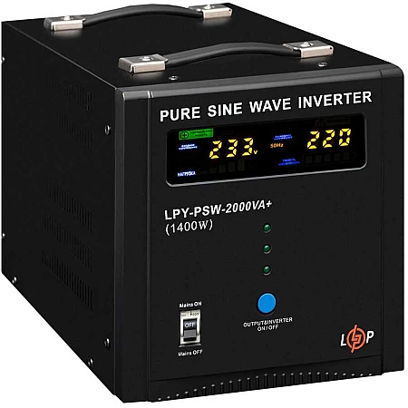 Джерело безперебійного живлення LogicPower LPY-PSW-2000VA+ - фото 2