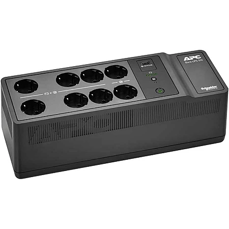 Джерело безперебійного живлення APC Back-UPS 550VA 6+2 Schuko