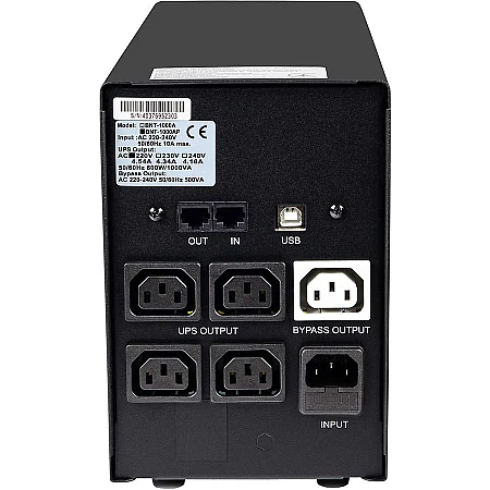 Источник бесперебойного питания Powercom BNT-1200AP 720 Вт 5 х IEC - фото 3