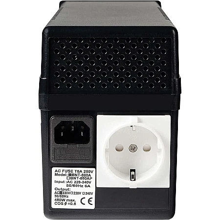 Источник бесперебойного питания Powercom BNT-800A 480 Вт 1хEURO Schuko - фото 3