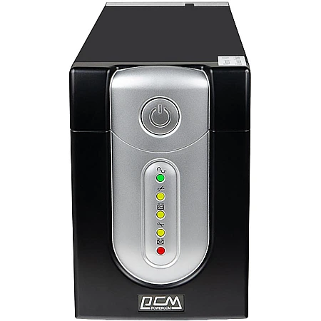 Джерело безперебійного живлення Powercom IMP-1025AP 615 Вт 3 х EURO Schuko - фото 2