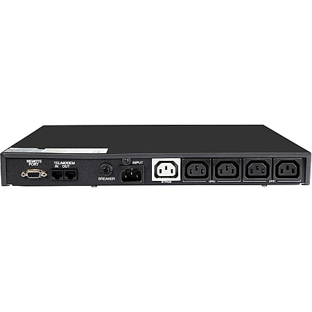Джерело безперебійного живлення Powercom KIN-1000AP-RM 1U 800 Вт 5хIEC - фото 3