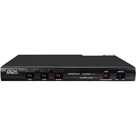 Джерело безперебійного живлення Powercom KIN-1000AP-RM 1U 800 Вт 5хIEC - фото 2