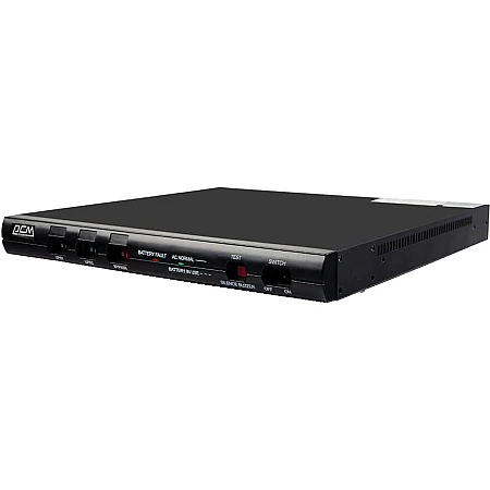 Джерело безперебійного живлення Powercom KIN-1000AP-RM 1U 800 Вт 5хIEC