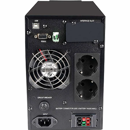 Джерело безперебійного живлення Powercom MAC-1000 2хEURO Schuko - фото 4