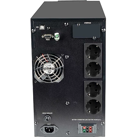 Джерело безперебійного живлення Powercom MAC-1500 4хEURO Schuko - фото 3