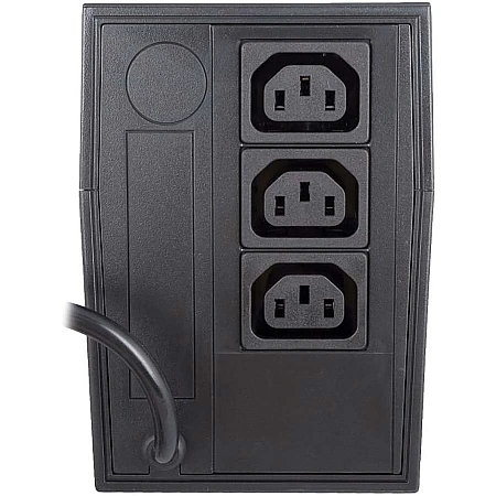 Джерело безперебійного живлення Powercom RPT-1000A 600 Вт 3 х IEC - фото 3