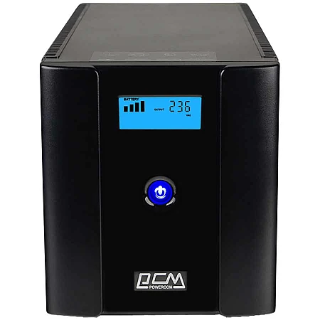 Источник бесперебойного питания Powercom RPT-2000AP 1200 Вт 4хEURO Schuko - фото 2