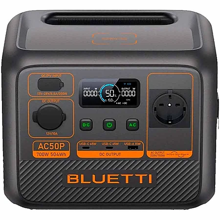 Зарядная станция BLUETTI AC50P 700W (504 Вт·ч / 700 Вт) - фото 2