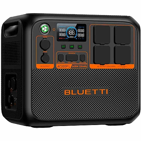 Зарядна станція BLUETTI AC200PL 2400W (2304 Вт·год / 2400 Вт) - фото 3