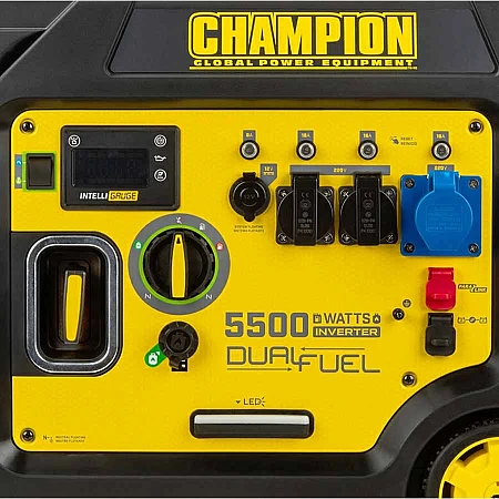 Инверторный генератор Champion C5500iES DF (501003-UA) - фото 3