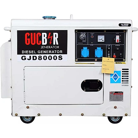 Дизельний генератор Gucbir GJD8000S