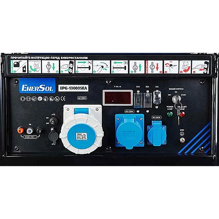 Бензиновый генератор EnerSol EPG-13000SEA - фото 8