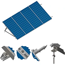 Комплект книжной системы креплений SPLine Systems на 5 фотомодулей