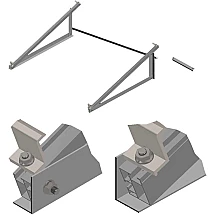 Комплект альбомной системы креплений SPLine Systems на 1 фотомодулей