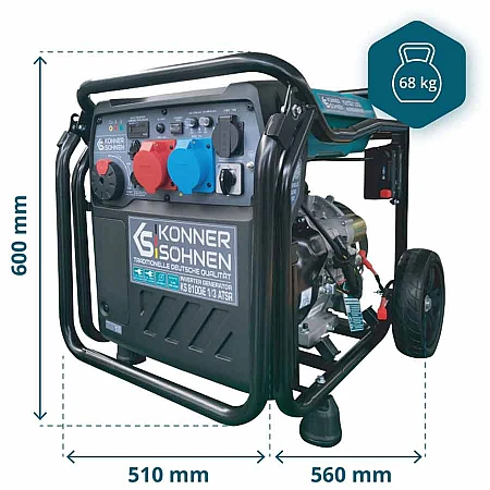Інверторний генератор Könner&Söhnen KS 8100iE 1/3 ATSR - фото 15