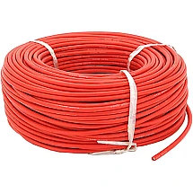 силіконовий луджений AWG 8 червоний 100м
