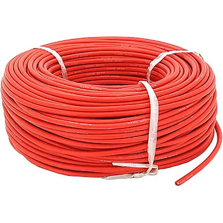 Кабель Voltronic силіконовий луджений AWG 8 червоний 100м